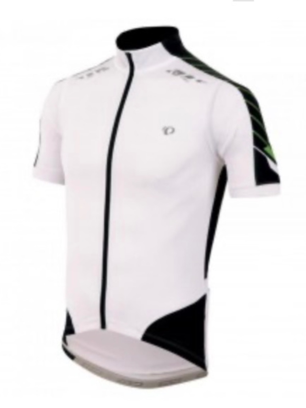 PEARL IZUMI Pro In-R-Cool Bike Cycling Jersey White Green Flash Men’s Medium M